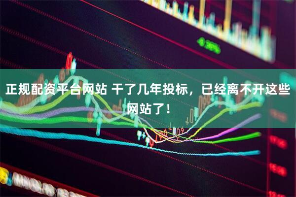 正规配资平台网站 干了几年投标，已经离不开这些网站了！